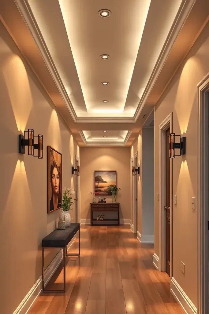 Layered Lighting for a Cozy Hallway Feel - photo 2