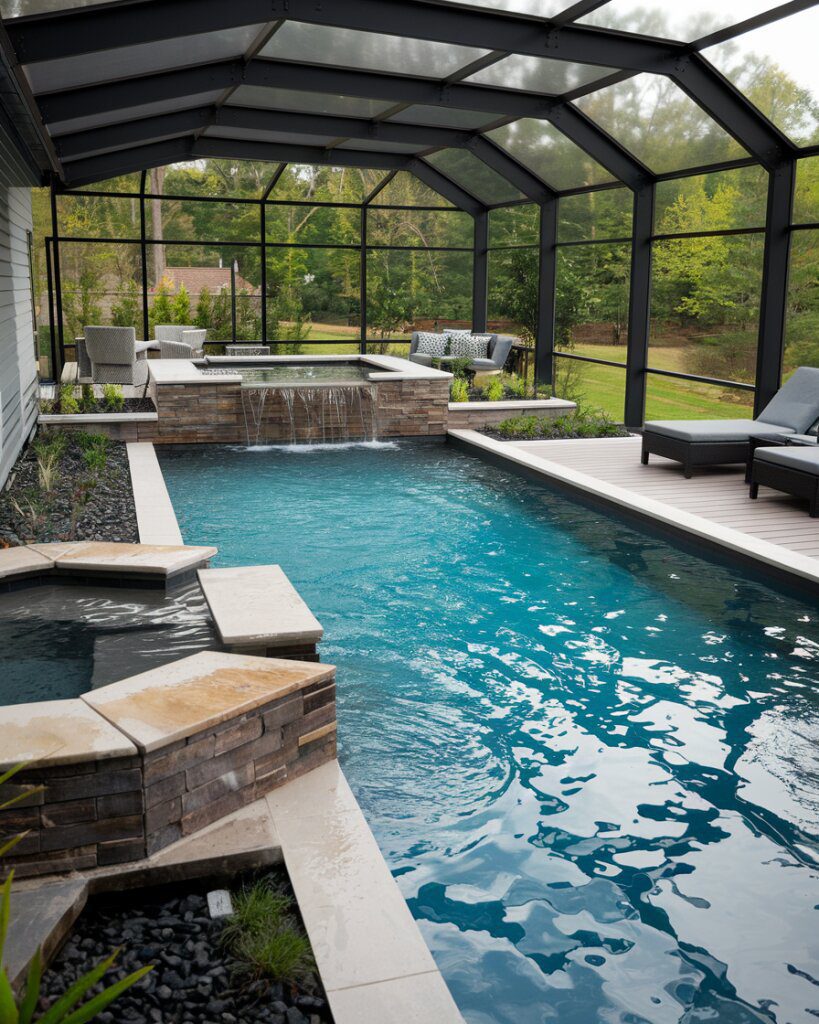 8. Sleek Lap Pools for Fitness - photo 2