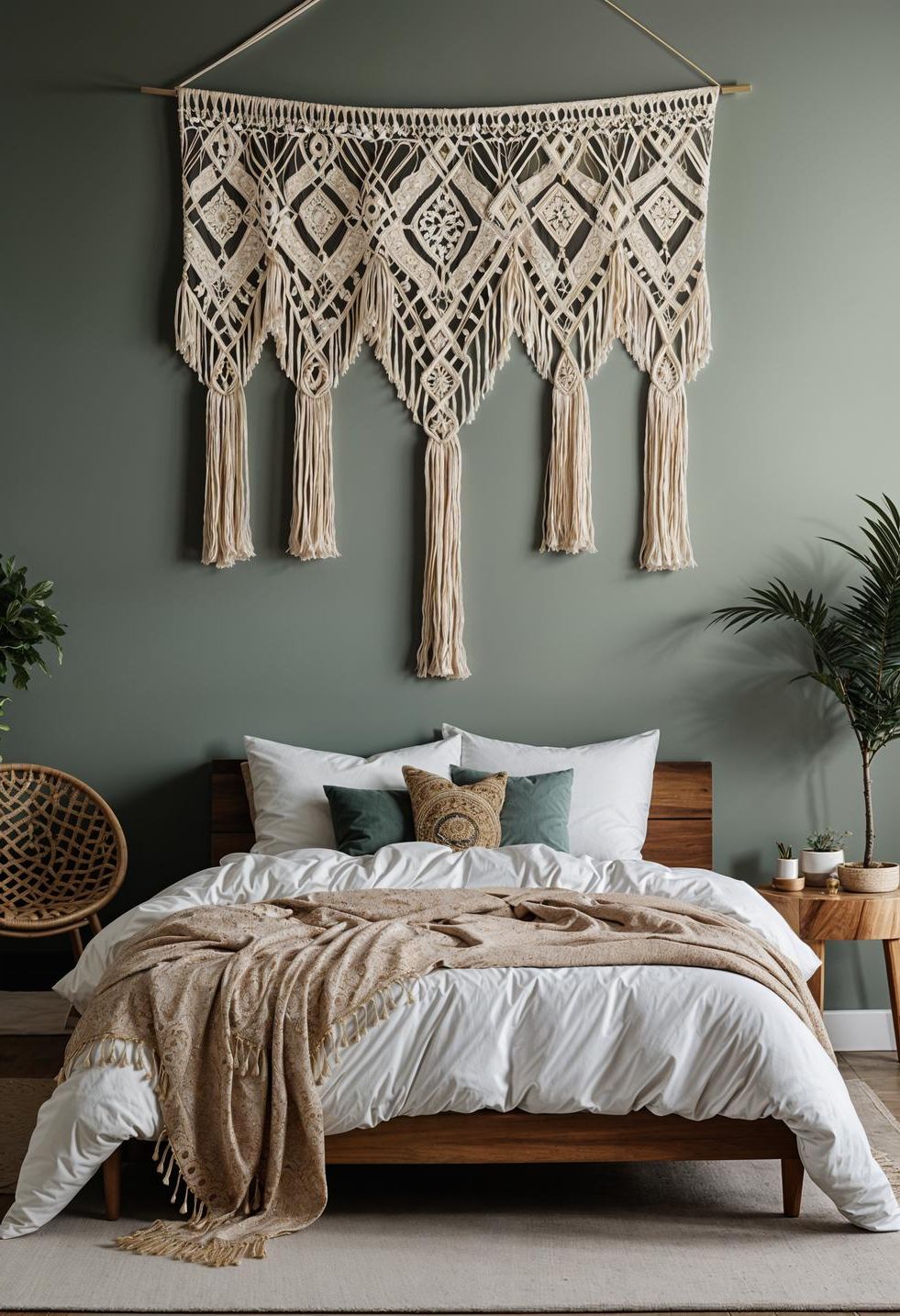 8. Cream Macrame Wall Hanging Ideas
