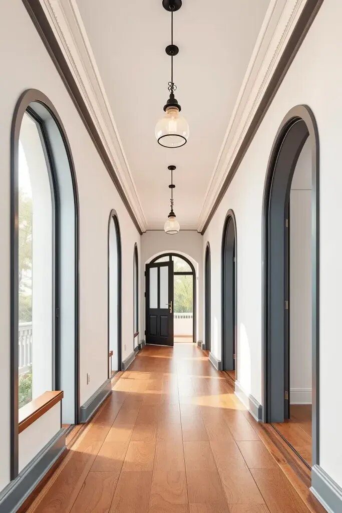 Statement Archways and Door Frames for Hallways