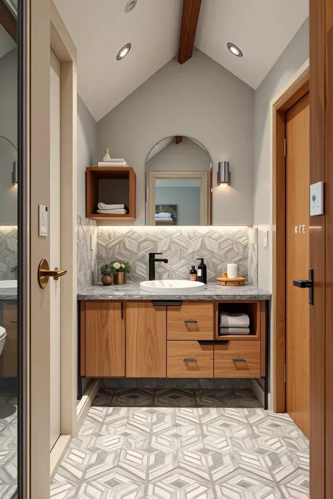 3 Bathrooms Tucked Into Under-Stair Nooks - photo 2