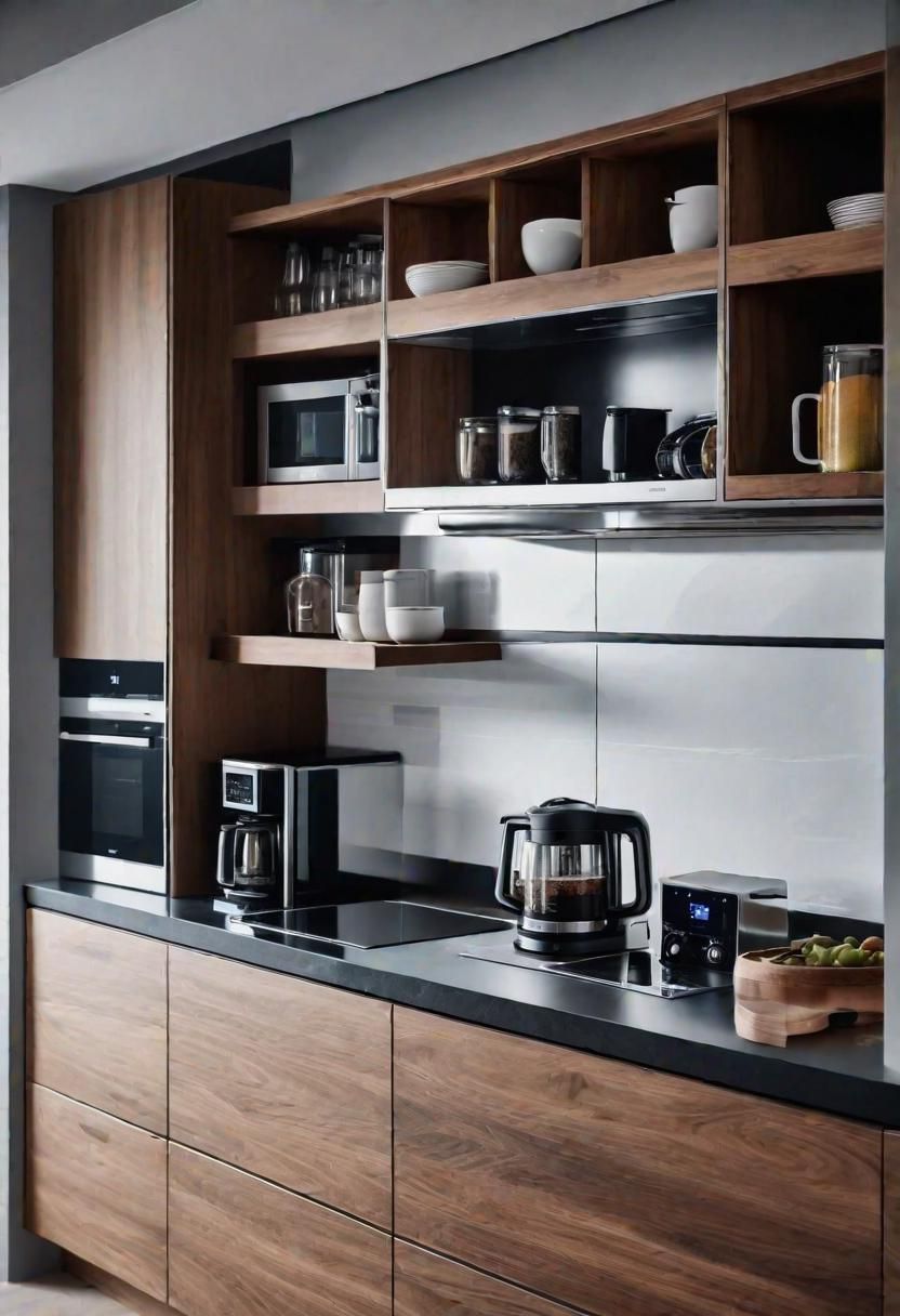 24. An Appliance Garage for Tiny Kitchens