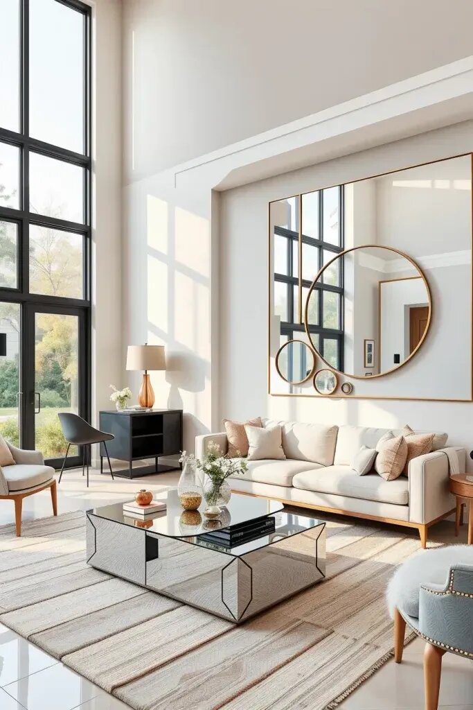 Using Mirrors to Add Light and Space