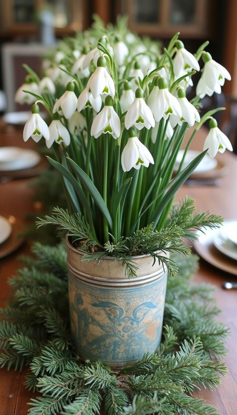 11. Winter Arrangements in Tea Tins - photo 3