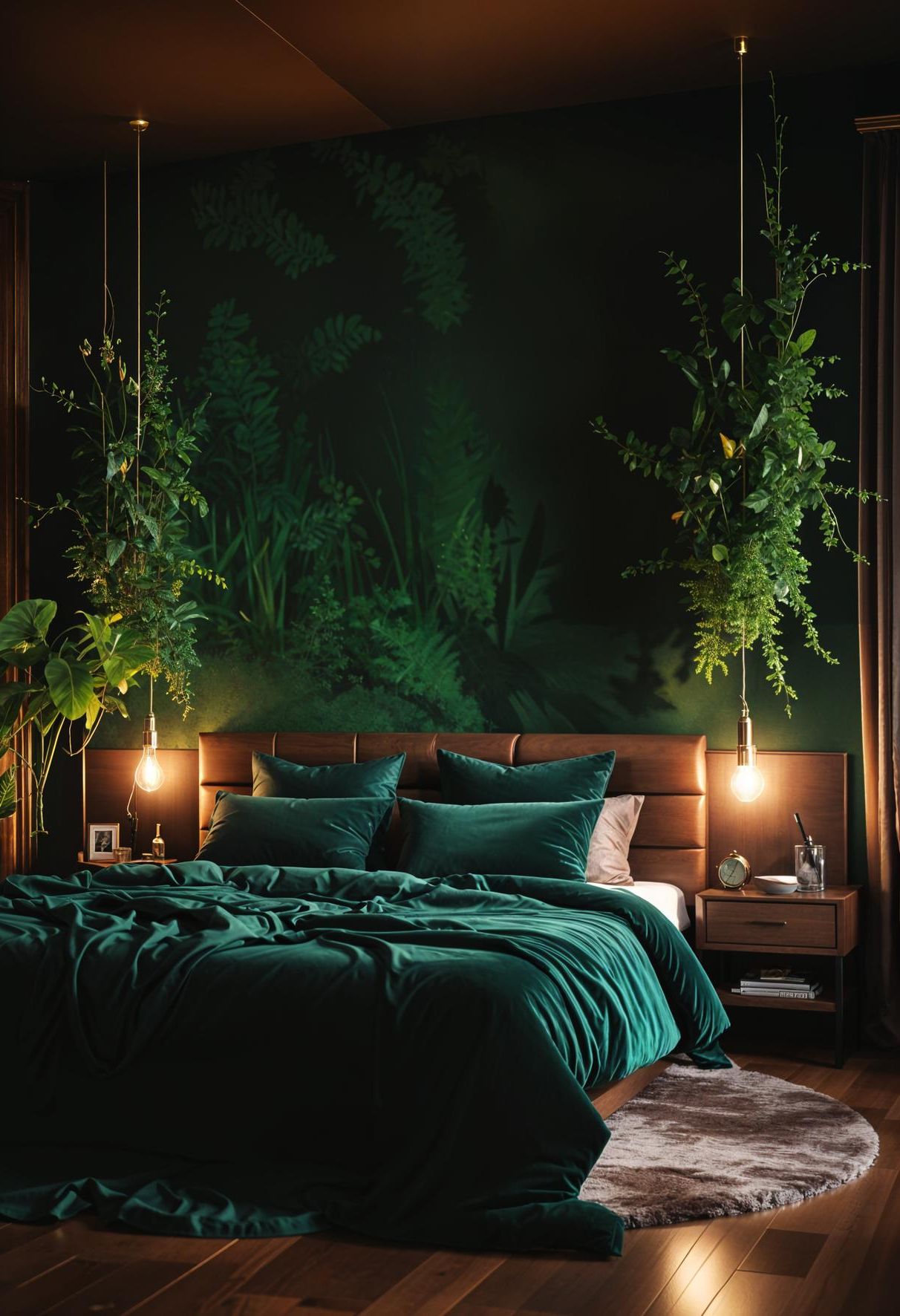 18. Luxe Forest Bedroom Decor - photo 3