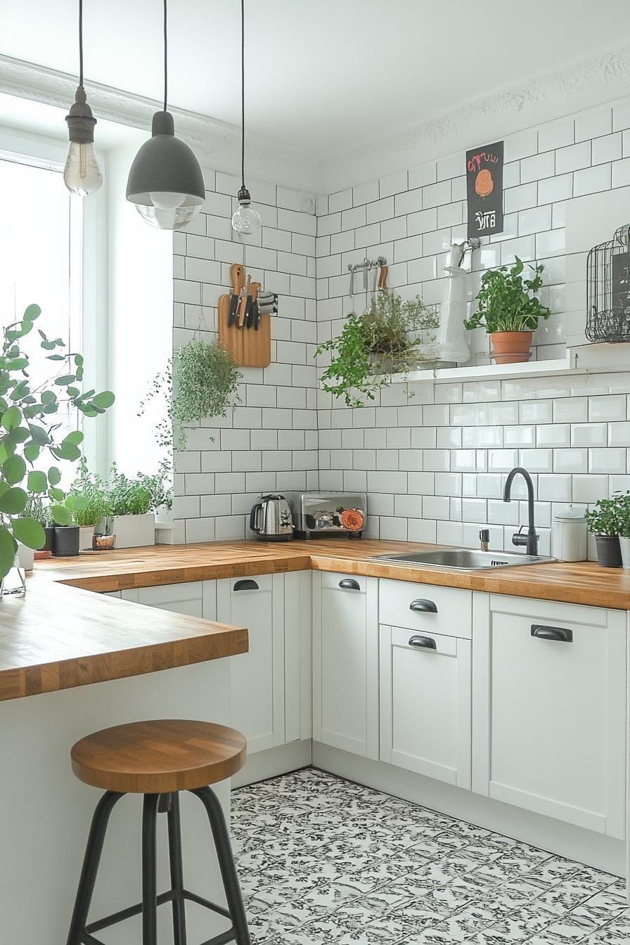 2. Try Nordic-Inspired Countertops