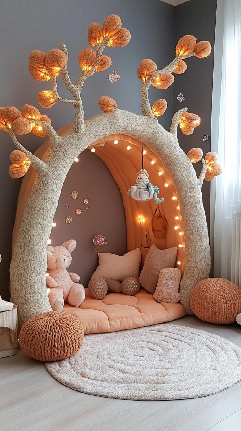 19. Glimmer Nook with Crystal Accents and Soft Light - photo 2