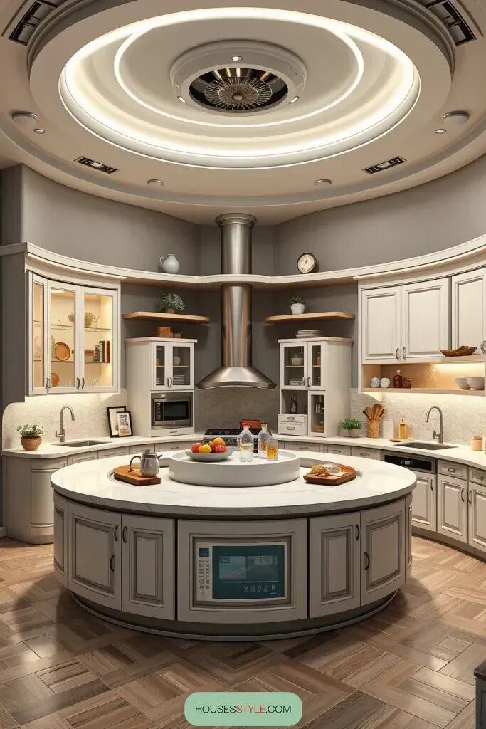 Rotating Storage Ideas for Modern Kitchens