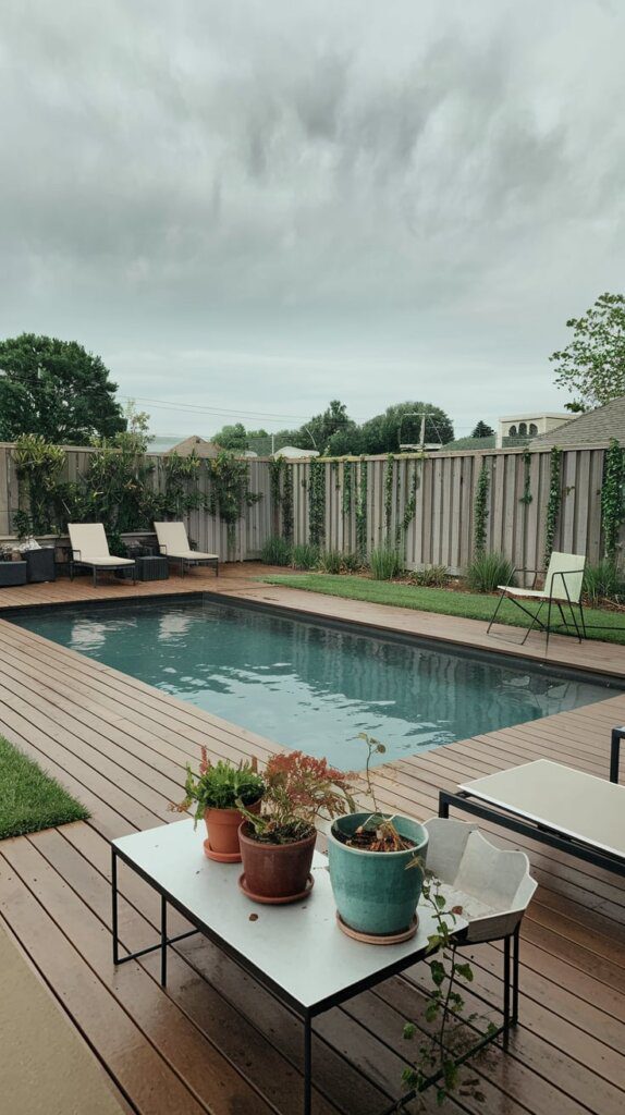 8. Glass-Walled Pools for a Modern Look