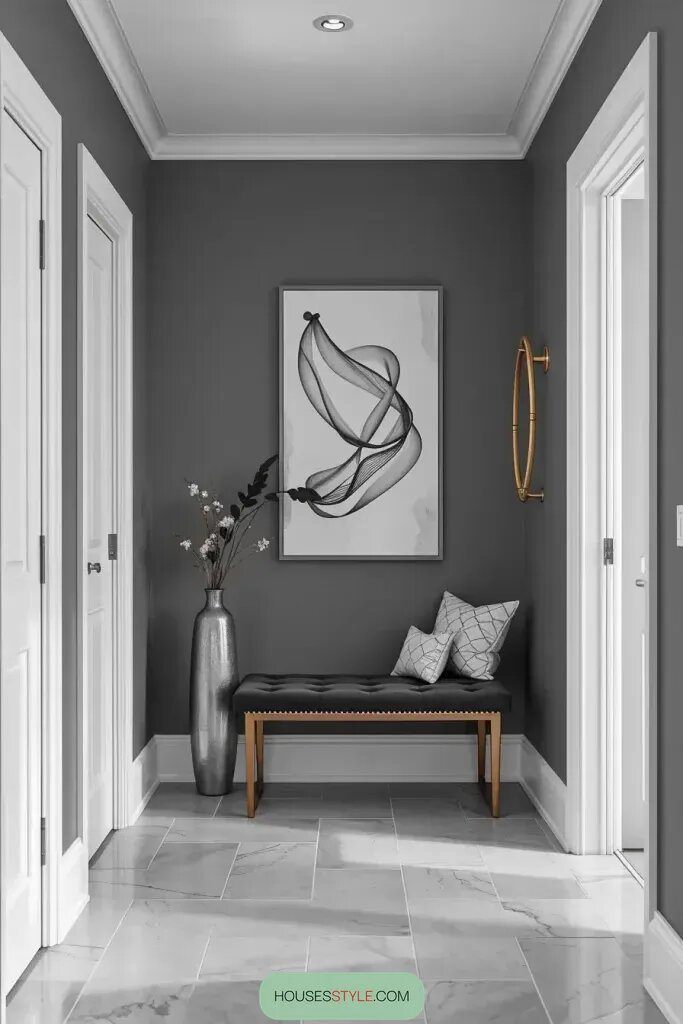 Tips and Tricks for a Monochromatic Hallway - photo 2