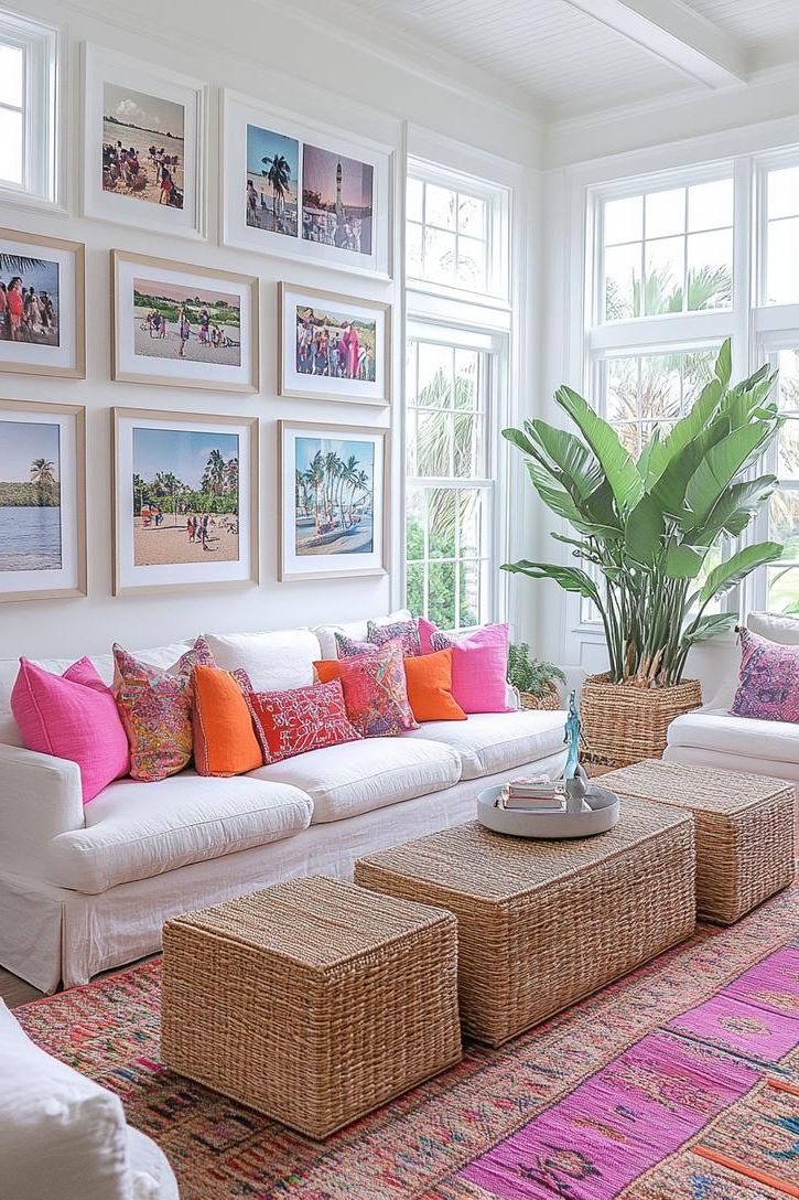 9. Grid Photo Wall Inspiration
