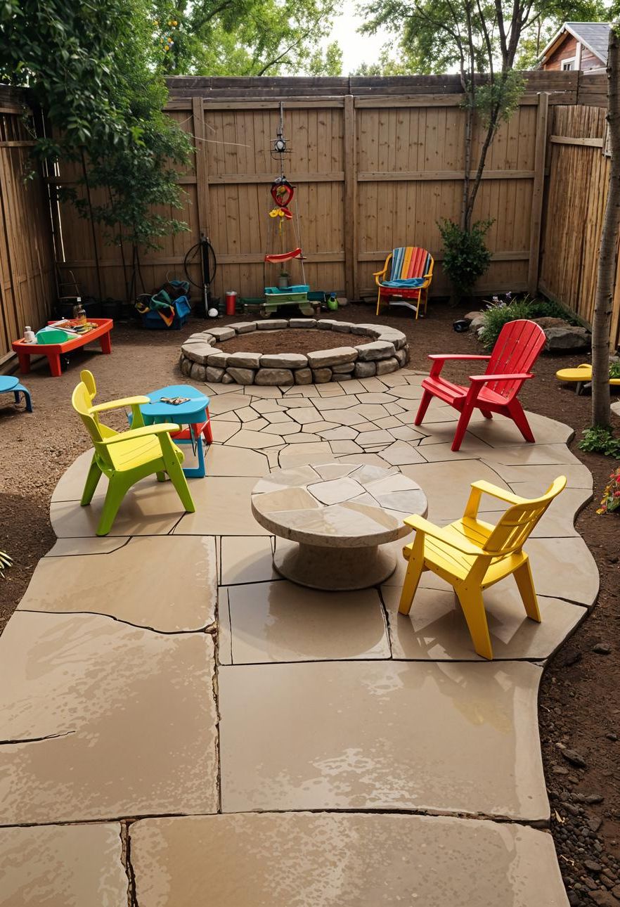 20. Flagstone Patio Play Area for Kids - photo 2