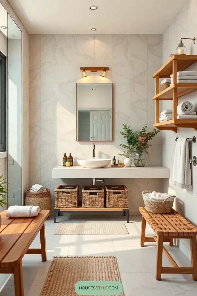 Try Charming Wicker Baskets for Storage