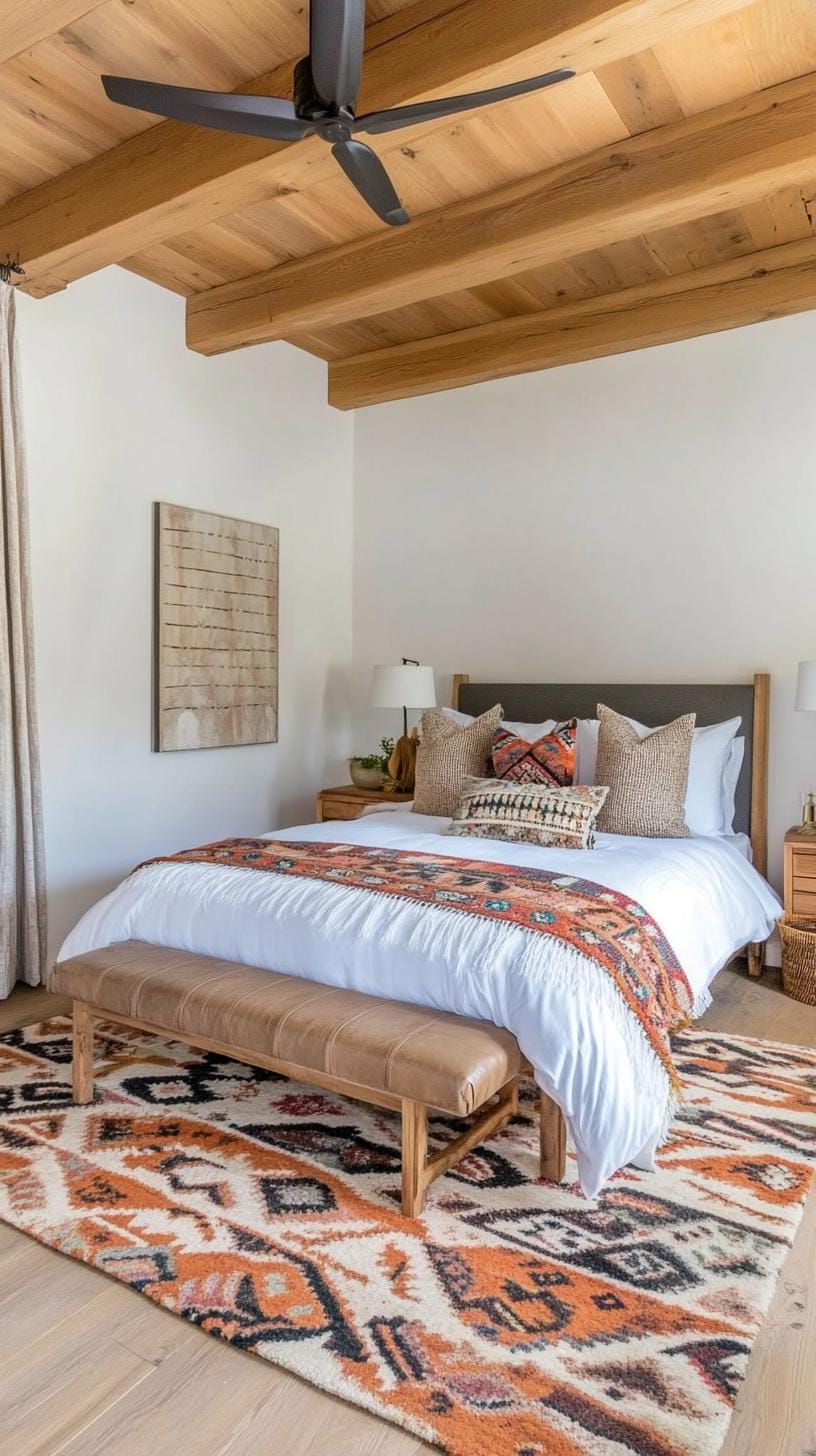 1. Pair Southwestern Patterns With Neutral Shades - photo 3
