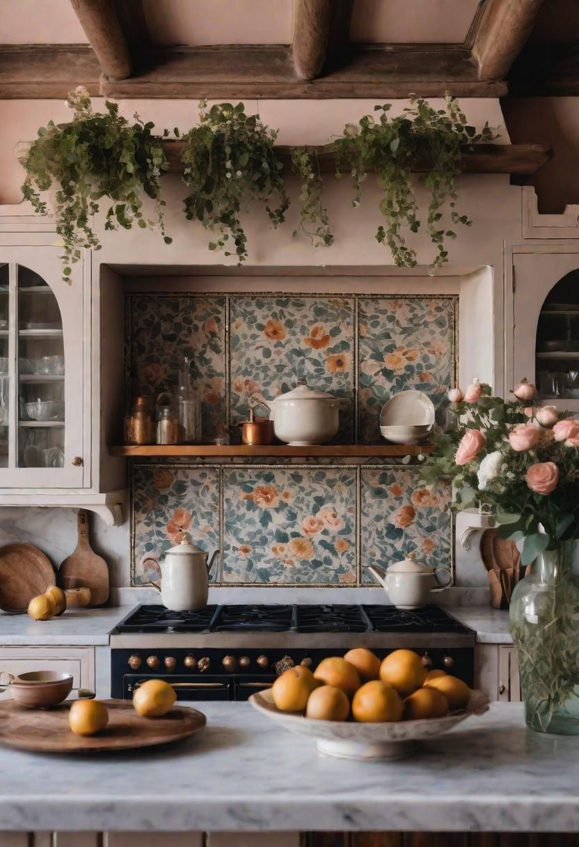 11. Antique-Style French Country Kitchens