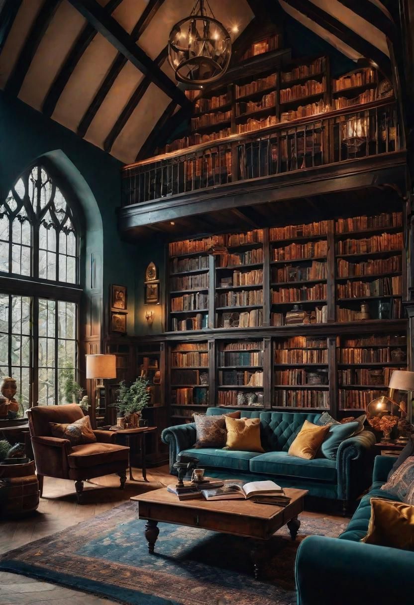 45. Wizarding Common Room Design