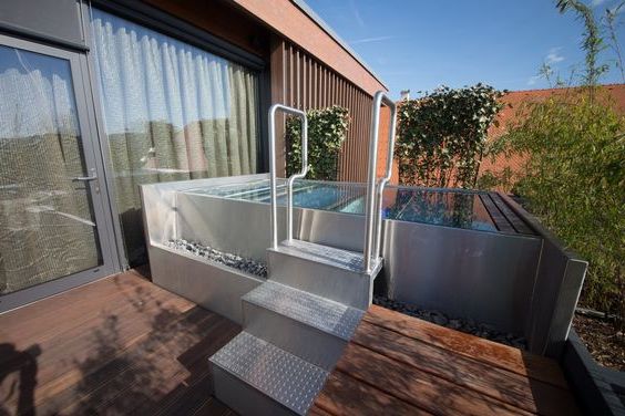 20 Stainless Steel Swimming Pool Designs to Adore - photo 15
