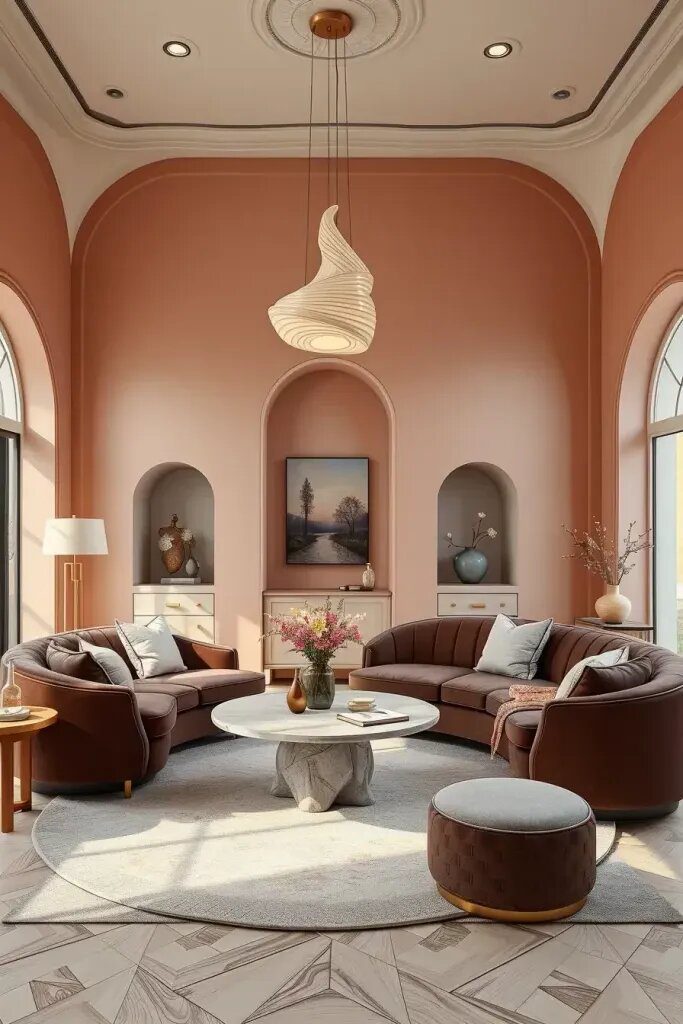 The Allure Of Curved Walls And Furniture Forms - photo 2