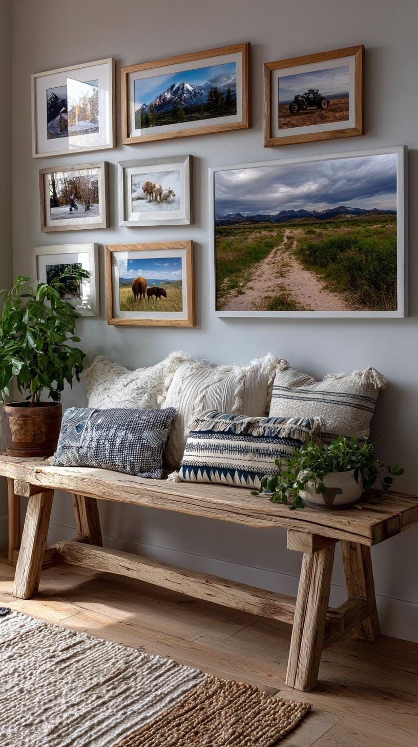 22. Rustic Wooden Frames with a Nature Theme - photo 3