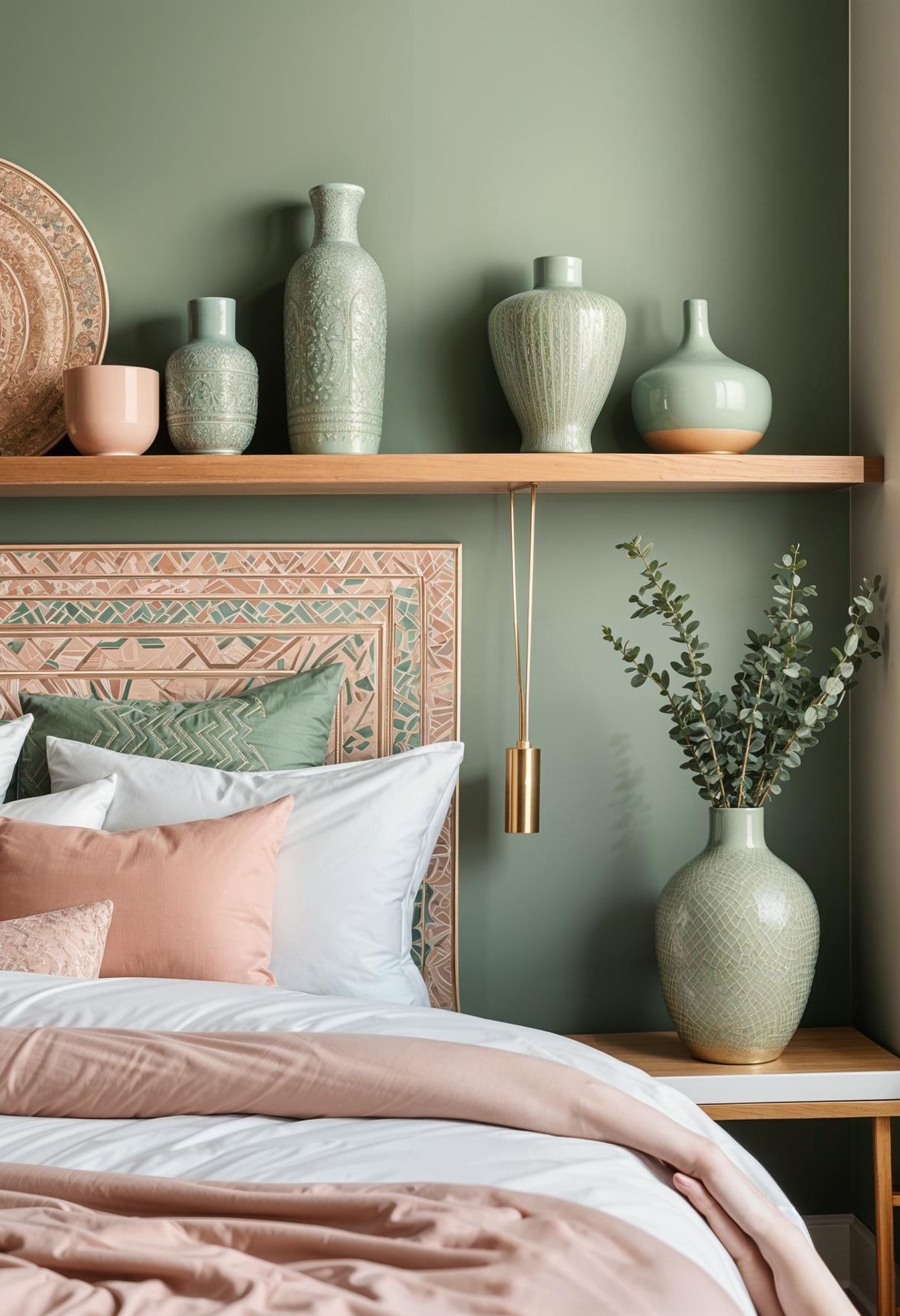 19. Decorative Vase Ideas for Shelving