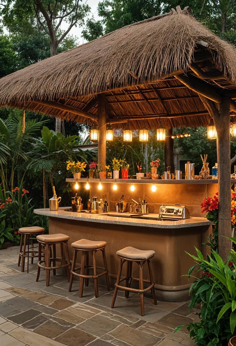 10. Tropical Escape Patio Kitchen - photo 3