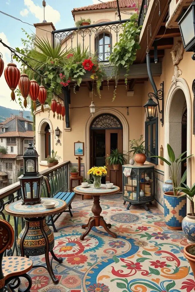 Balconies Featuring Artistic Mosaic Details - photo 2