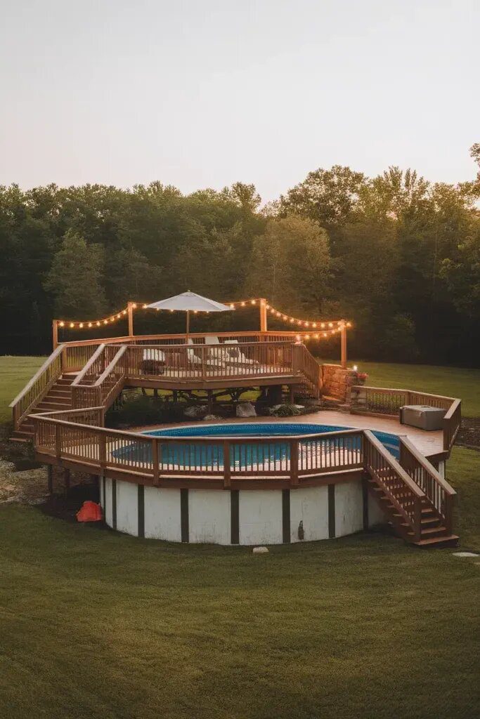 1. Build a Pool Party Deck