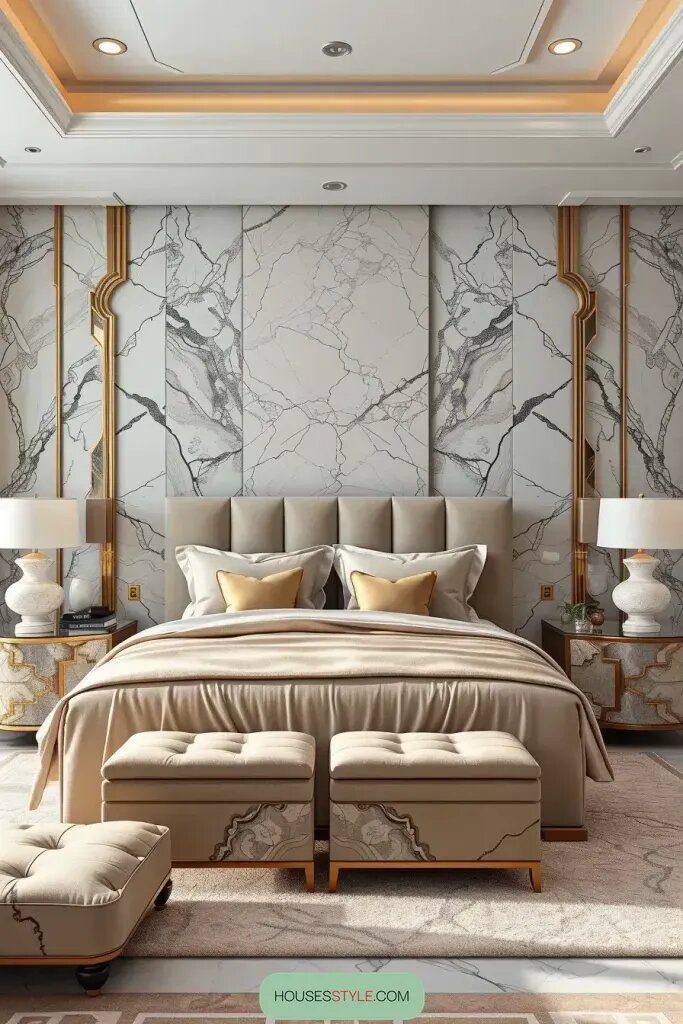 Marble and Stone Accents for Luxe Style