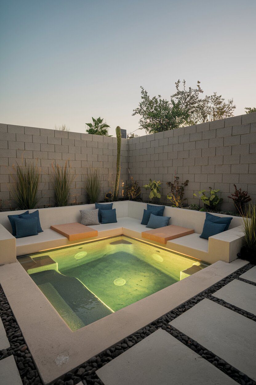 17 Small Space Plunge Pool Inspiration - photo 11