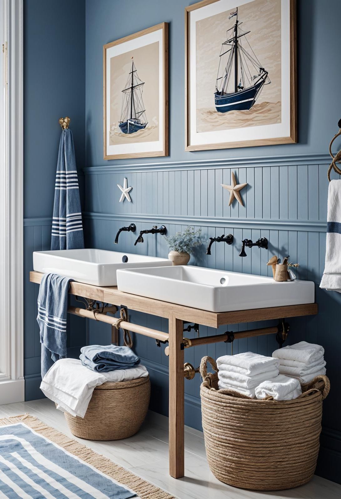 2. Nautical Bathroom Decor Inspiration - photo 3