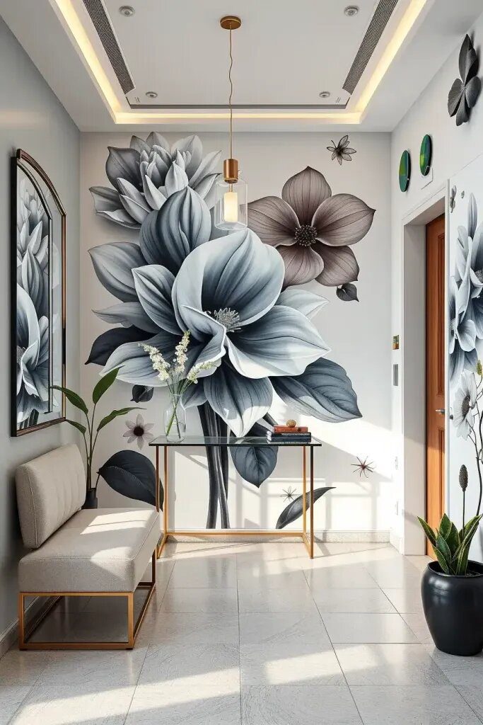 Micro Lobbies That Wow With Wall Murals - photo 2