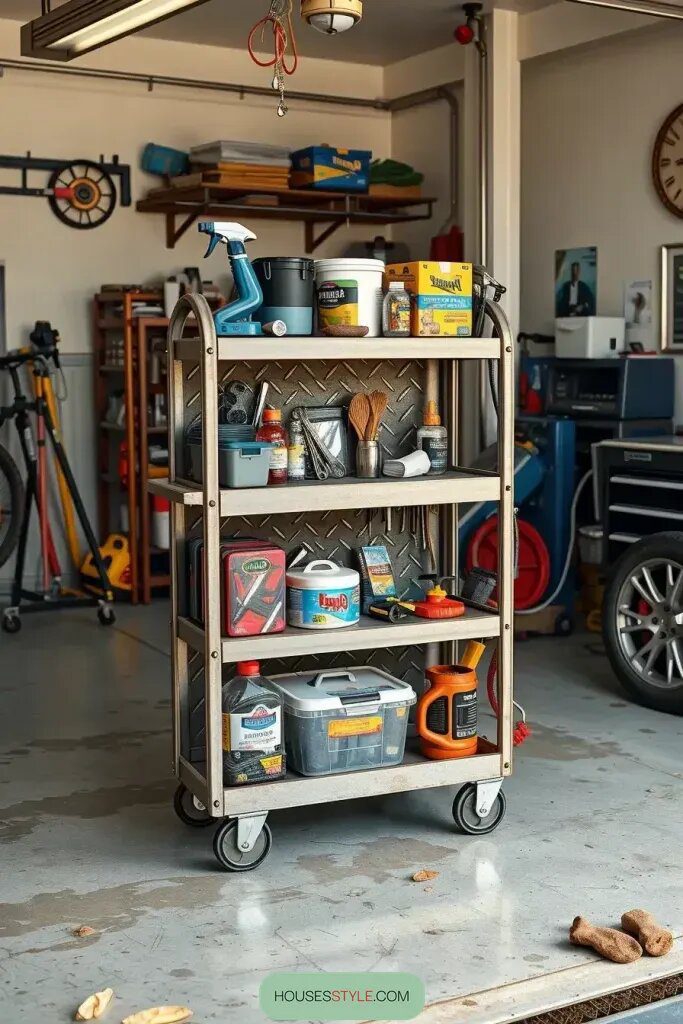Turn a Rolling Cart Into a Repair Station