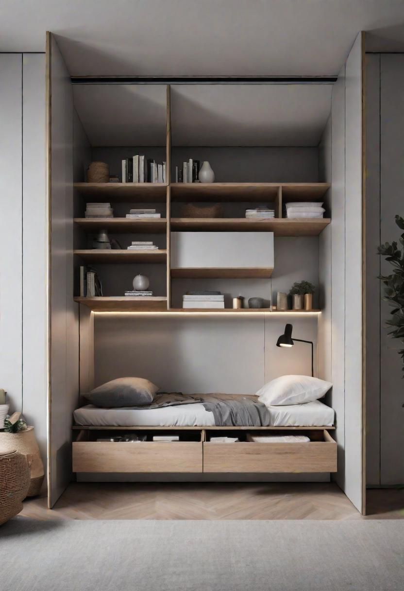 5. Hidden Storage Solutions