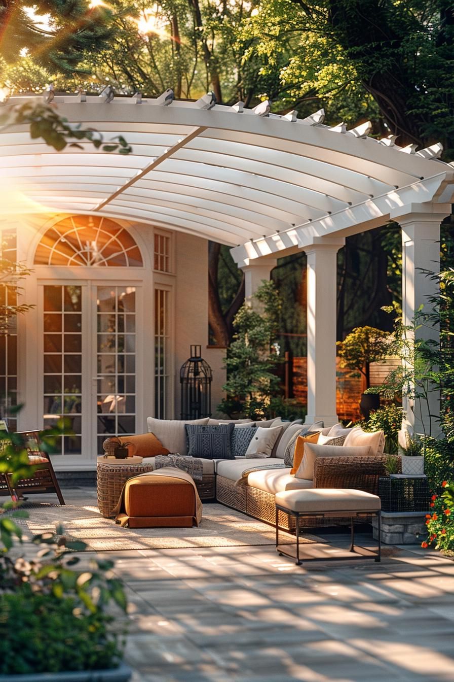 3. Sun-Soaked Mediterranean Pergola Style