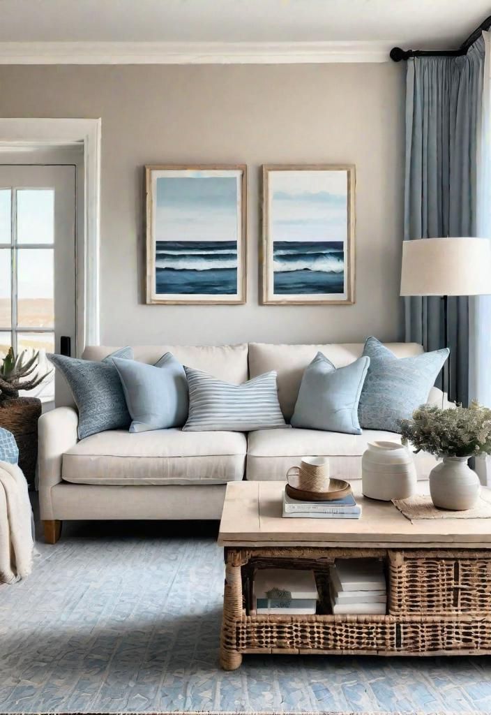 14. Slipcovered Furniture for Coastal Rooms
