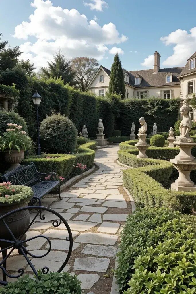 Elegant Stone Statues for Classic Gardens - photo 2