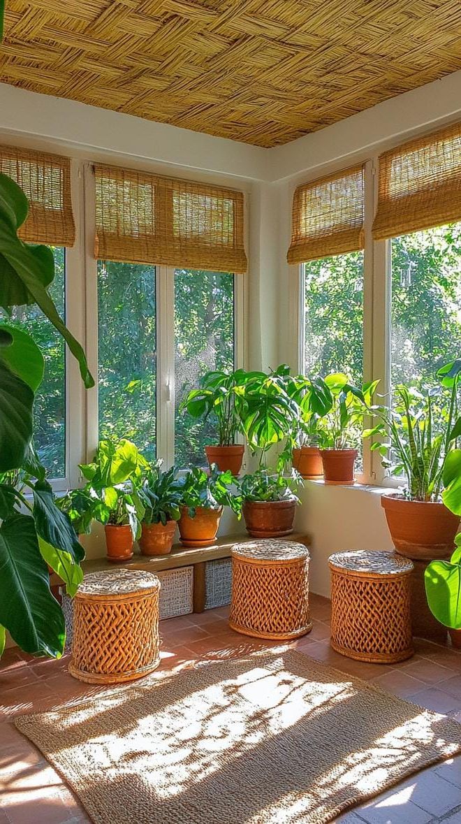 6. A Tropical Porch With Bamboo and Greenery - photo 2