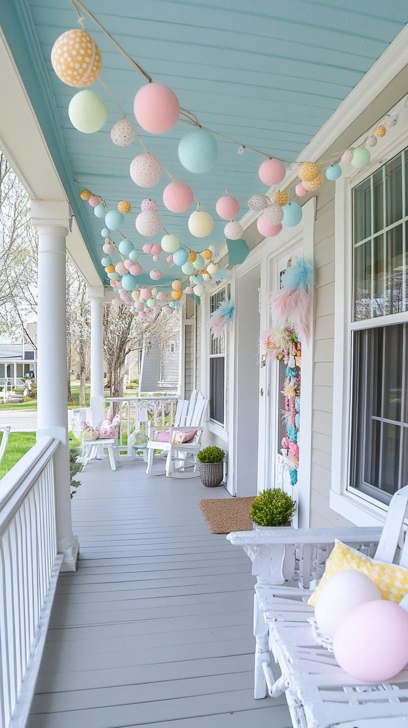 10. Whimsical Easter Garland Inspiration