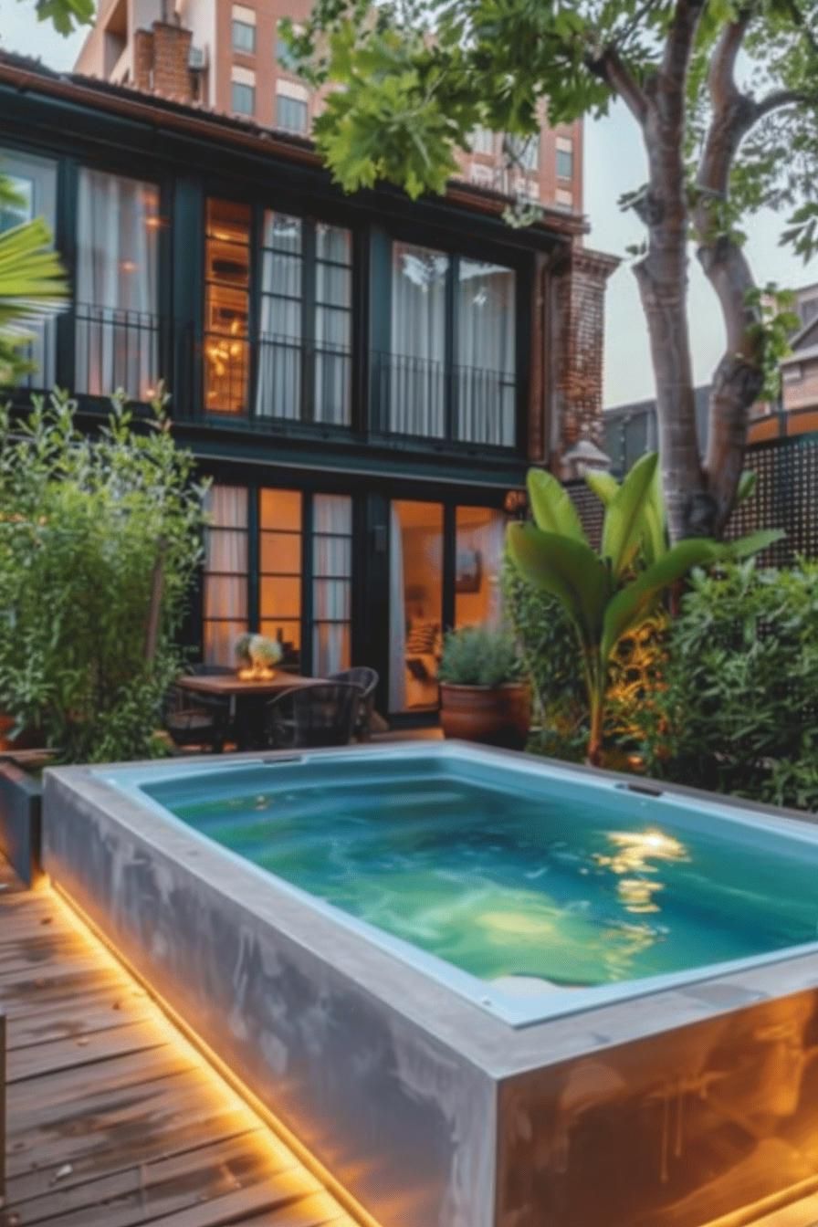 15. City-Chic Poolside Design - photo 3