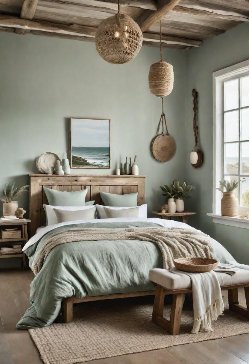 6. Driftwood Accents For Sage Bedrooms - photo 2