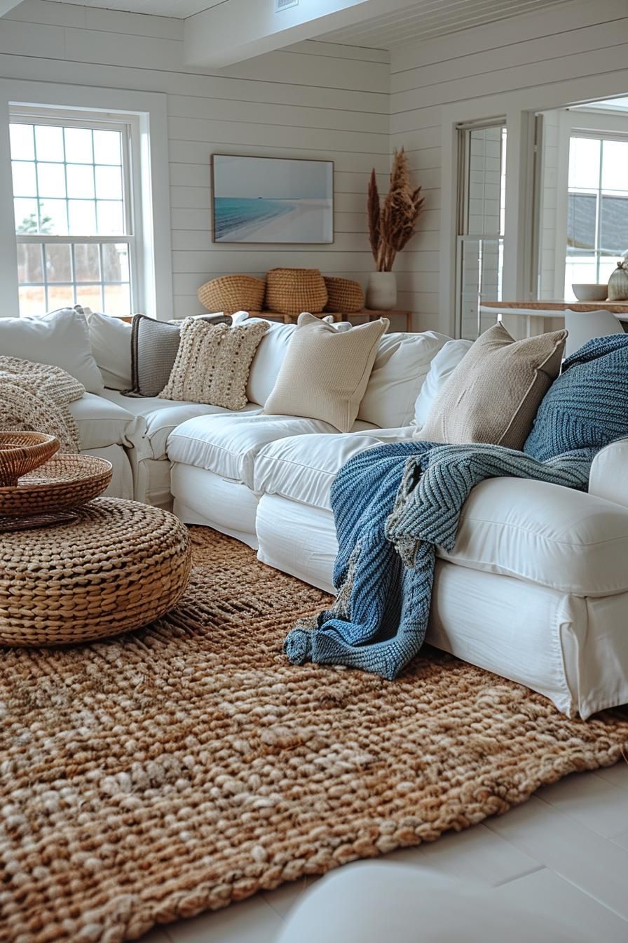 10. Shiplap Wall Ideas for Coastal Boho