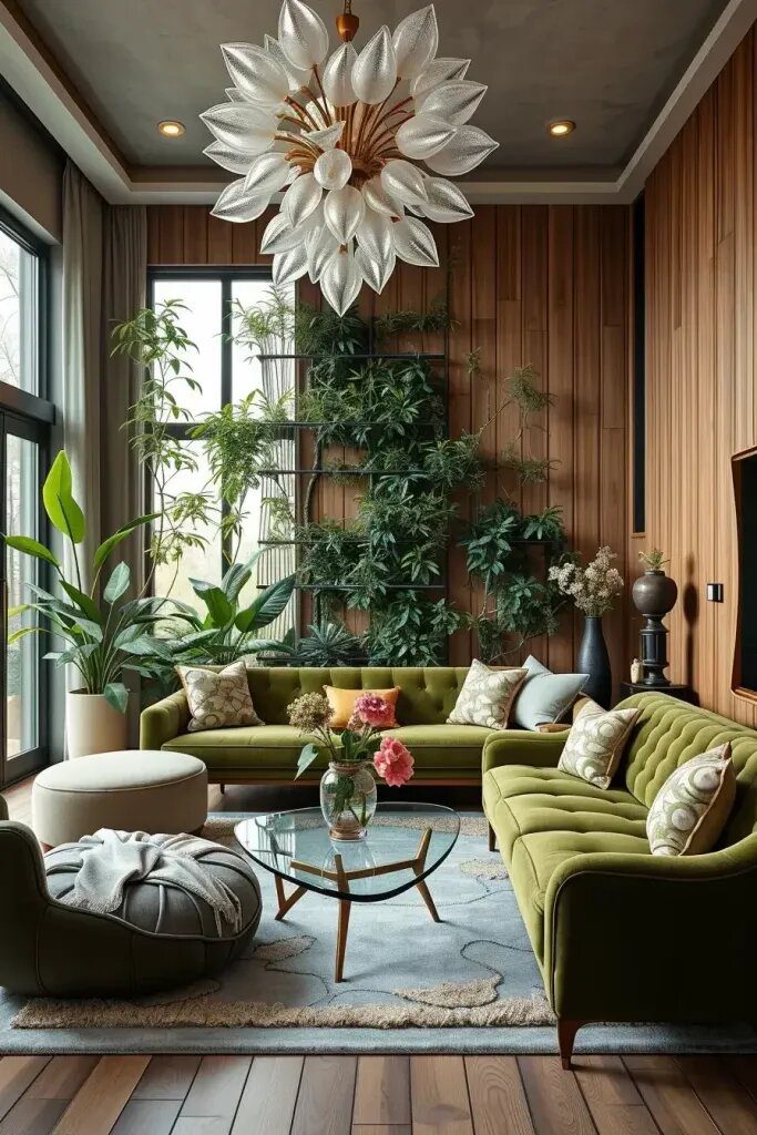 Nature-Inspired Designer Living Spaces with a Unique Touch