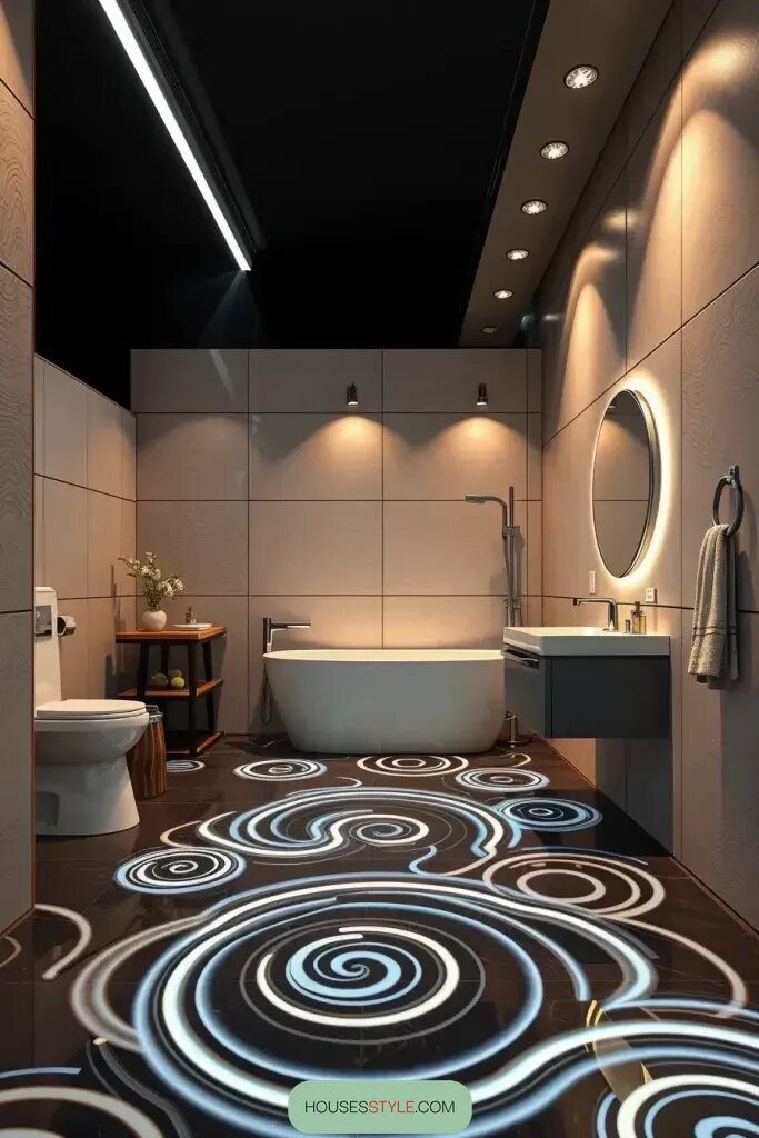 Glow-in-the-Dark Tile Ideas for Bathrooms