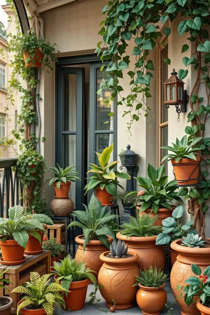 Filling Your Balcony with Potted Plants