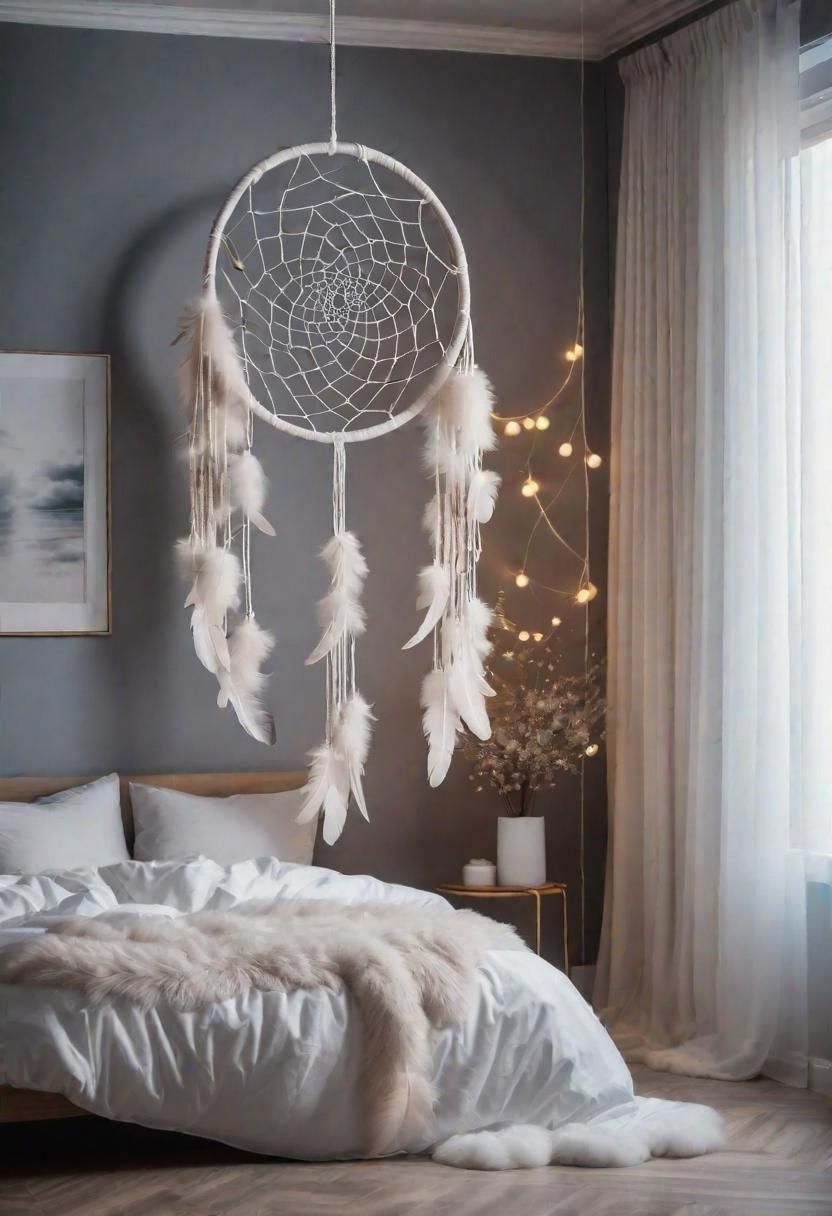 3. Cloud Dreamcatcher for Peaceful Sleep
