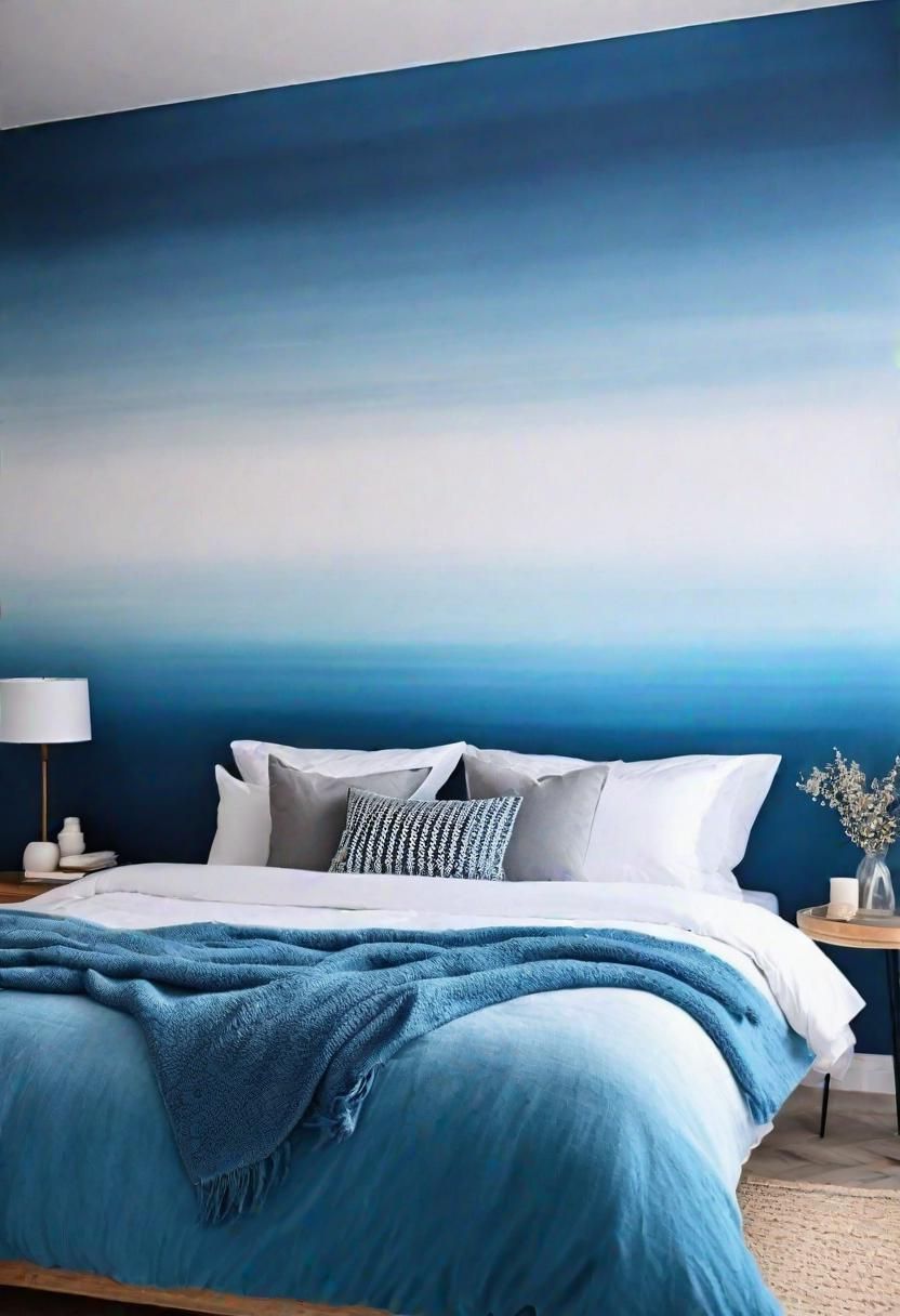 12. How to Paint an Ocean Ombre Wall