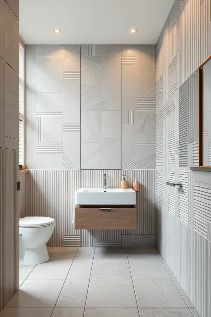 Textured Neutral Tile Patterns To Try