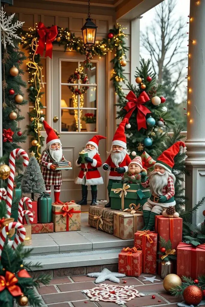 Santa's Elves Spreading Holiday Cheer
