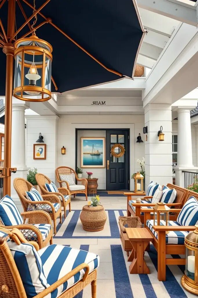 Nautical Patio Style With a Ralph Lauren Touch - photo 2
