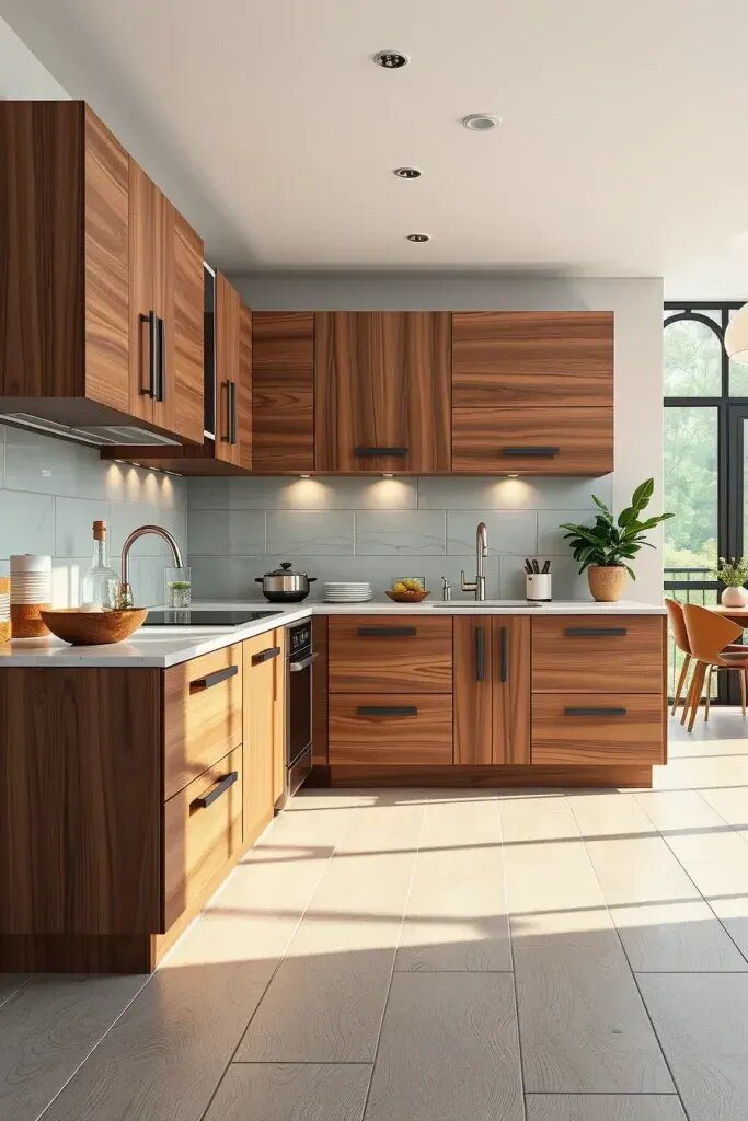 Horizontal Grain Cabinets for a Sleek Upgrade - photo 2